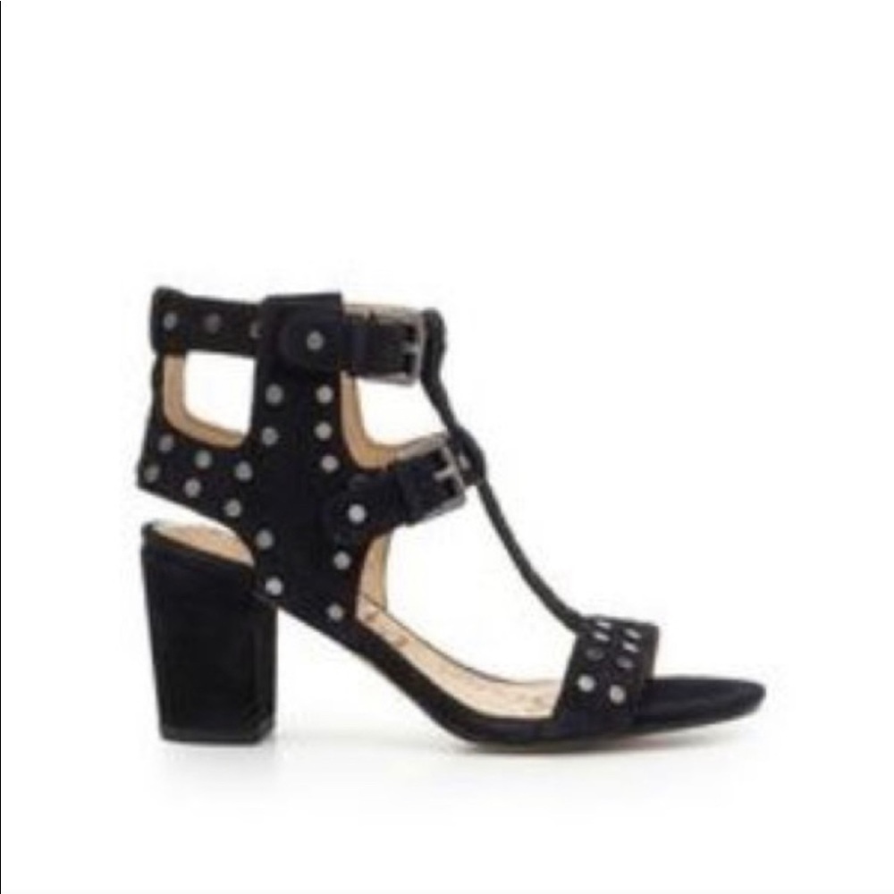 Sam Edelman “Cam” Studded Suede Sandal